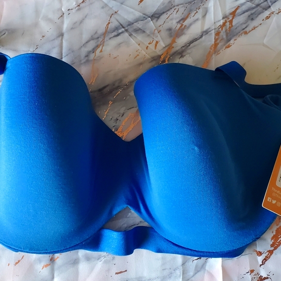 Thirdlove 42C Blue NWT 24/7 Cotton T-Shirt Bra Bundle & Save! - Picture 2 of 3